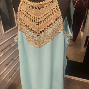 Lilly Pulitzer Blue and Pink Dress